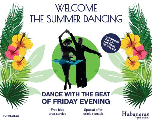 Welcome the summer dancing.