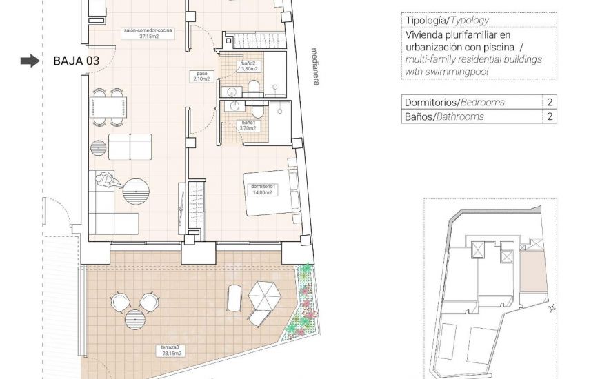 Nueva construcción  - Apartamentos - Hondón de las Nieves