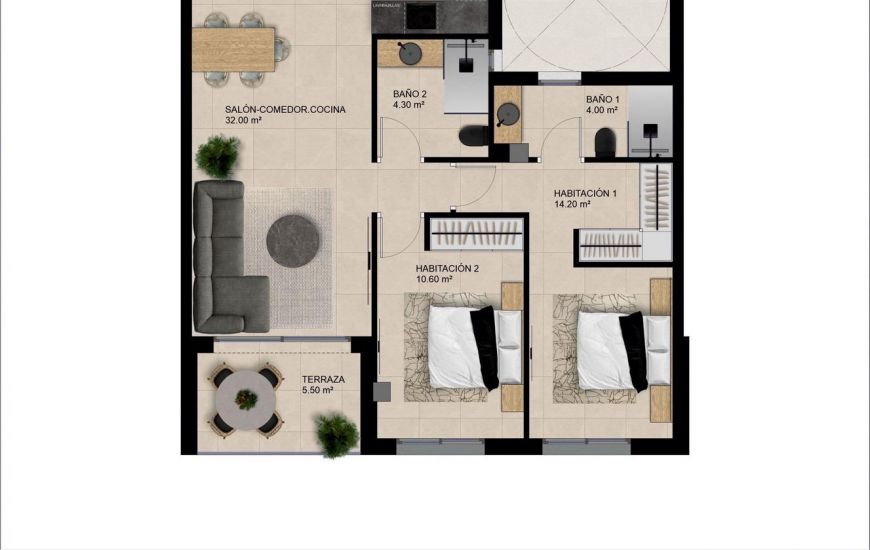 New Build - Apartments - Catral