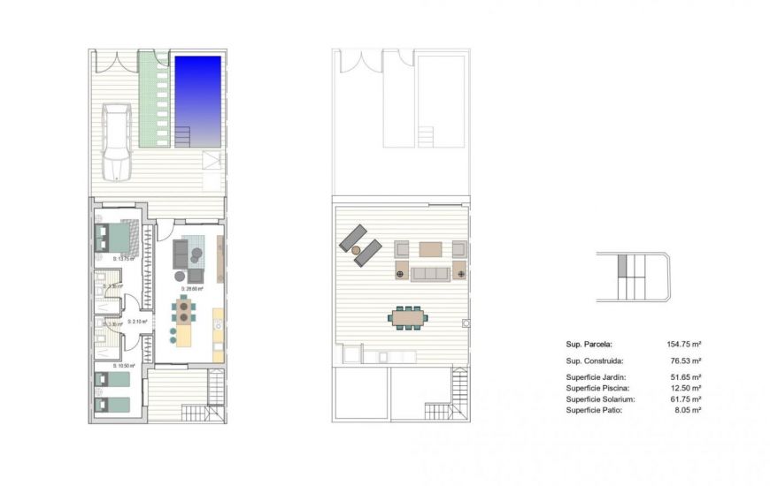 New Build - Rijtjeshuis - San Javier