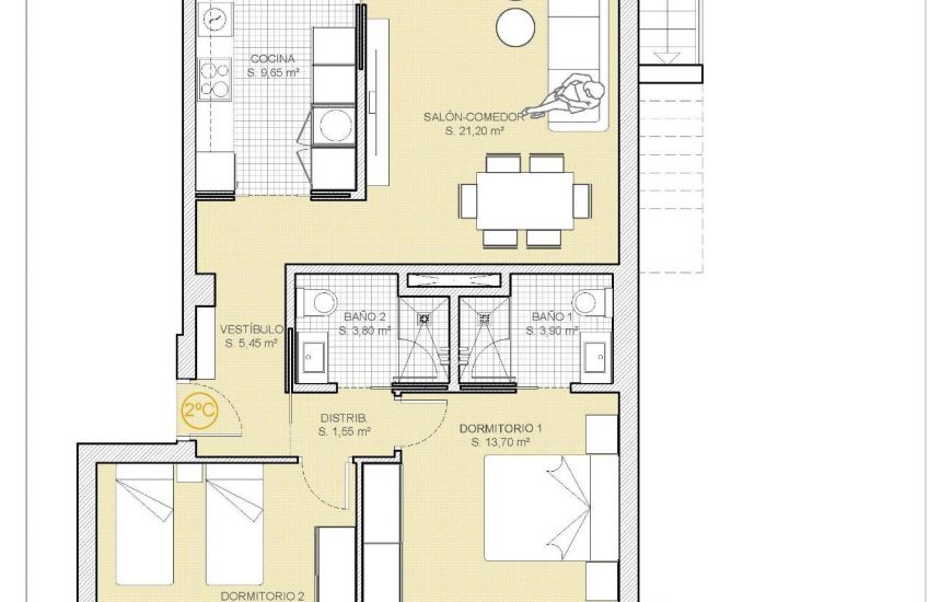 New Build - Penthouse - 