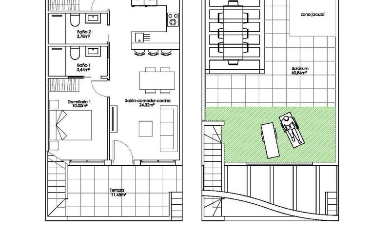 Sale - Bungalow - Pilar de la Horadada