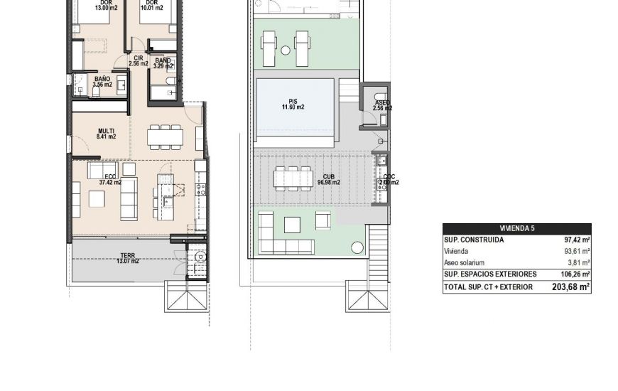 New Build - Bungalow - Pilar de la Horadada