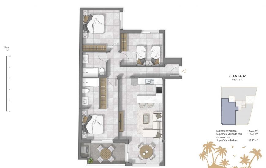 New Build - Penthouse - 