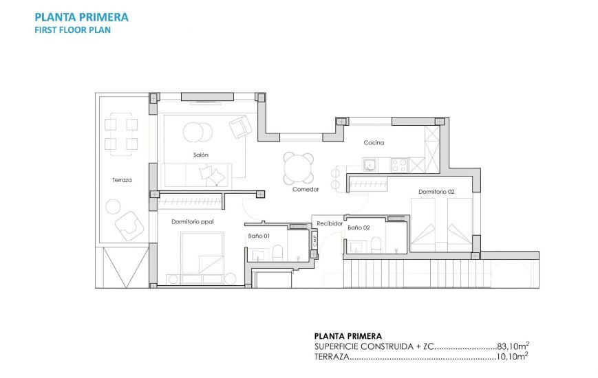 Nueva construcción  - Apartamentos - Torre Pacheco