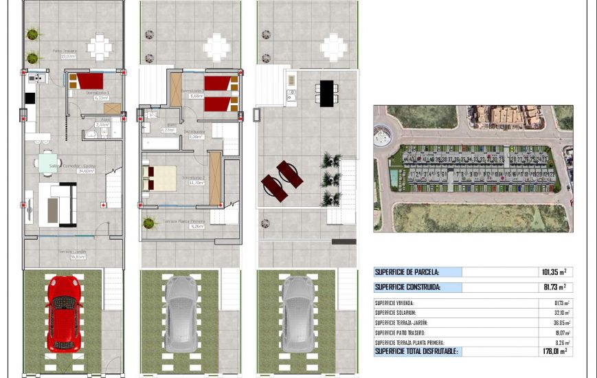 Nueva construcción  - Adosado - Cox