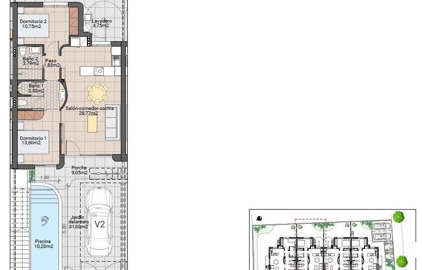 Nueva construcción  - Bungalow - Pilar de la Horadada