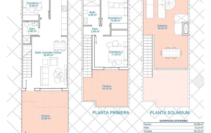 Nueva construcción  - Adosado - Pilar de la Horadada