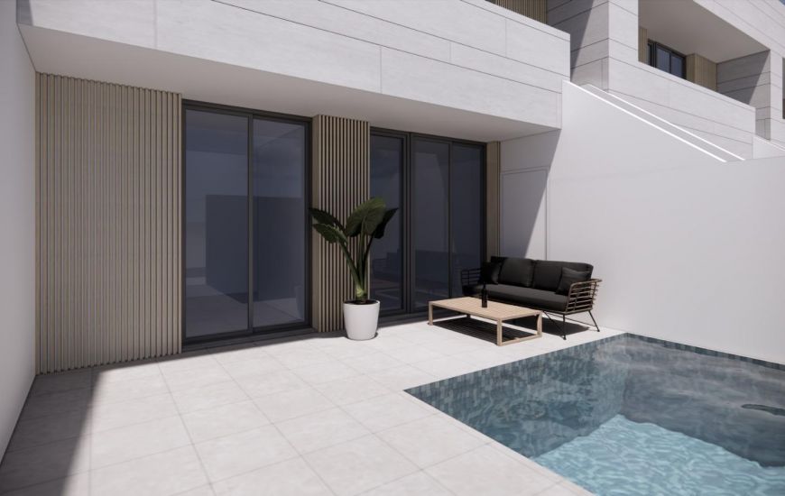 New Build - Bungalow - Santiago de la Ribera - 