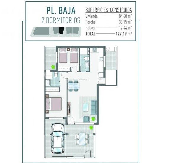 Nueva construcción  - Bungalow - Pilar de la Horadada