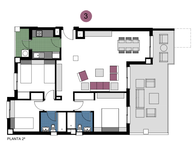 New Build - Apartments - Mil Palmerales - Mil Palmeras