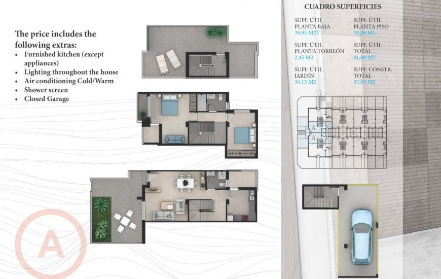 New Build - Townhouse - La Manga