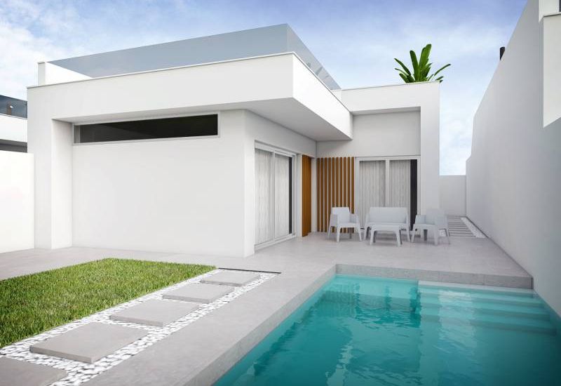 New Build - Half Vrijstaand Huis - Santiago de la Ribera - 