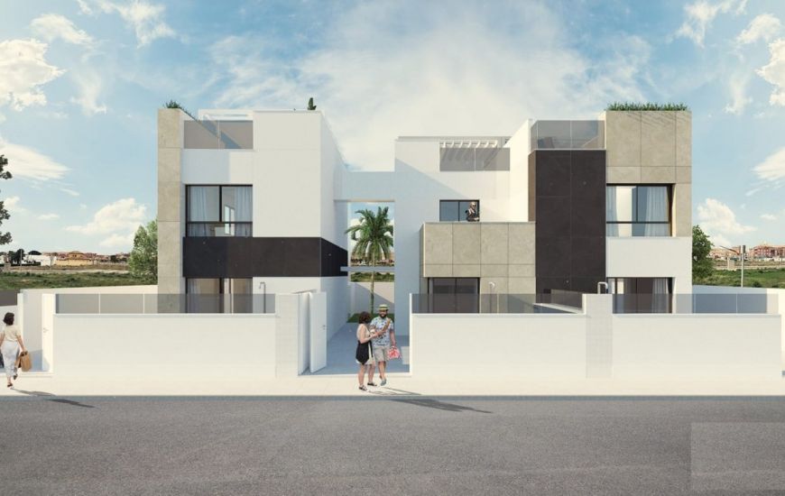 New Build - Half Vrijstaand Huis - Pilar de la Horadada
