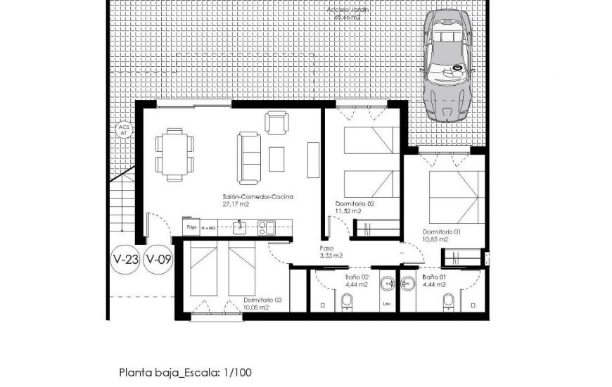 Nueva construcción  - Bungalow - Pilar de la Horadada