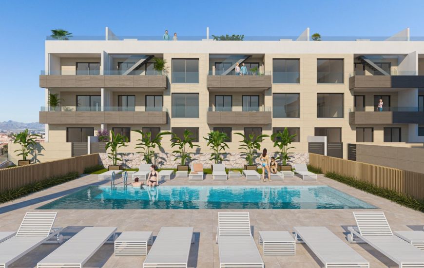 Nueva construcción  - Apartamentos - Aguilas