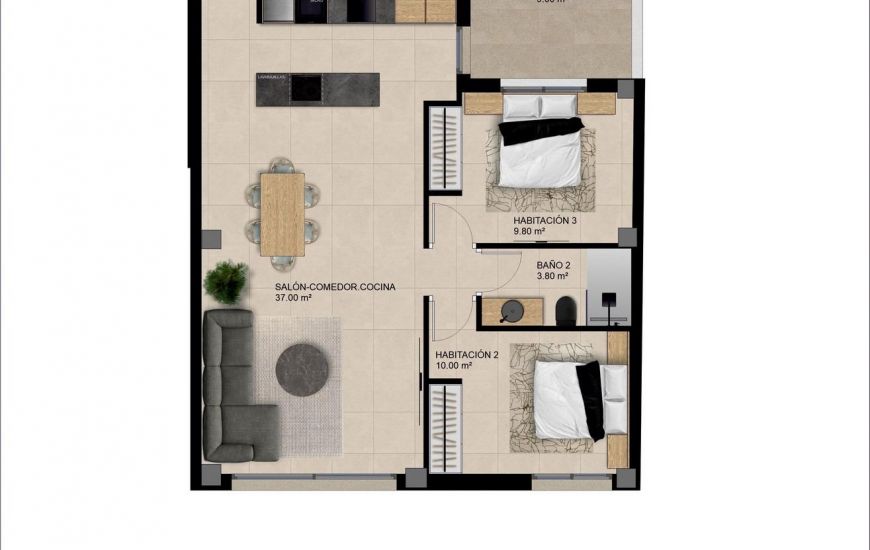 Nueva construcción  - Apartamentos - Catral