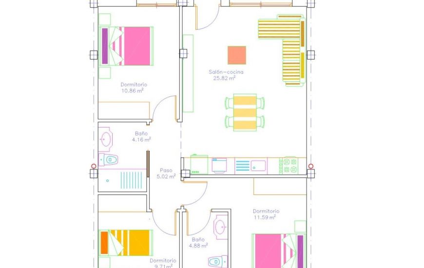 New Build - Bungalow - San Javier