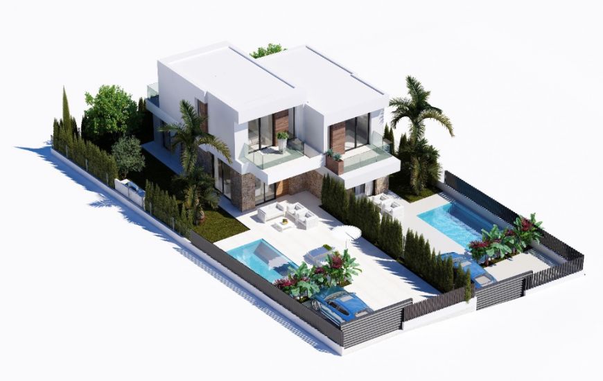 New Build - Semi - Detached Villa - Benidorm