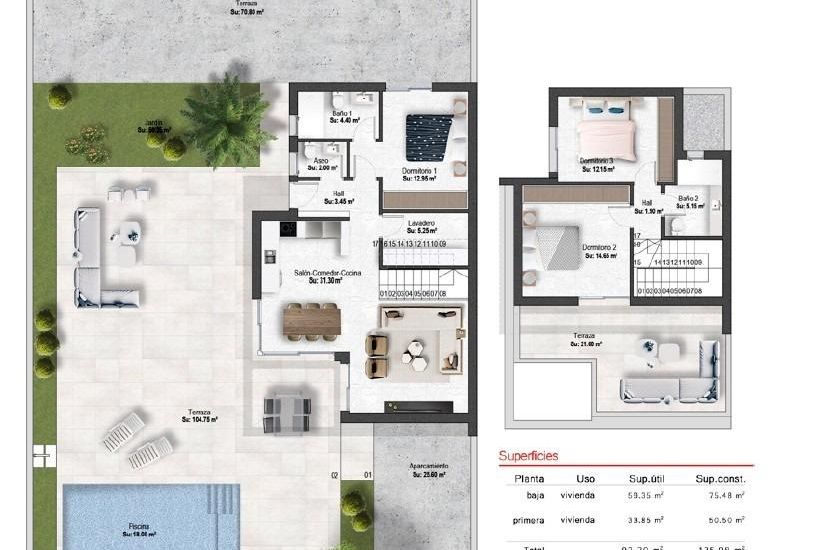 New Build - Villa - Banos y Mendigo