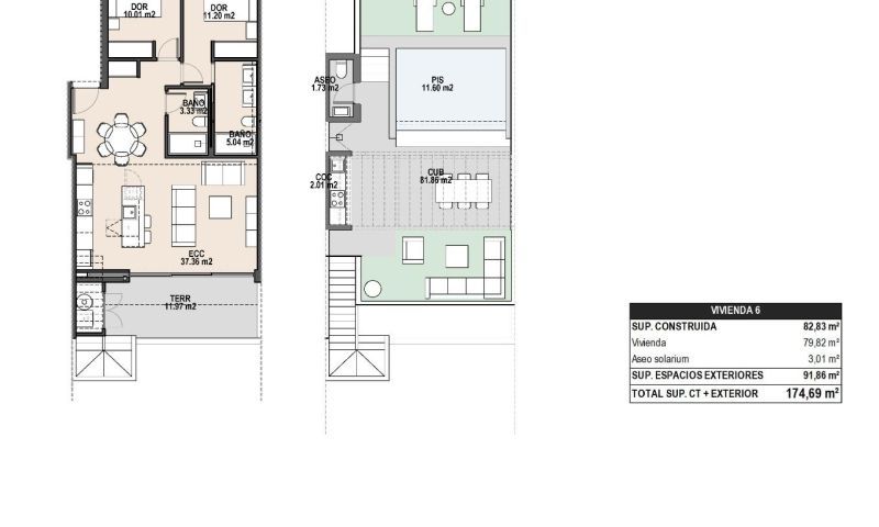 Sale - Bungalow - Pilar de la Horadada