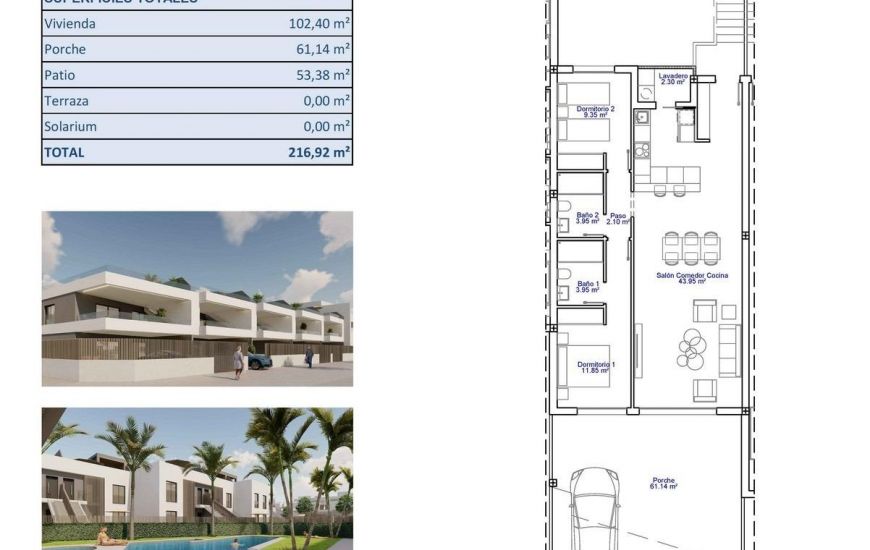 Nueva construcción  - Bungalow - Pilar de la Horadada