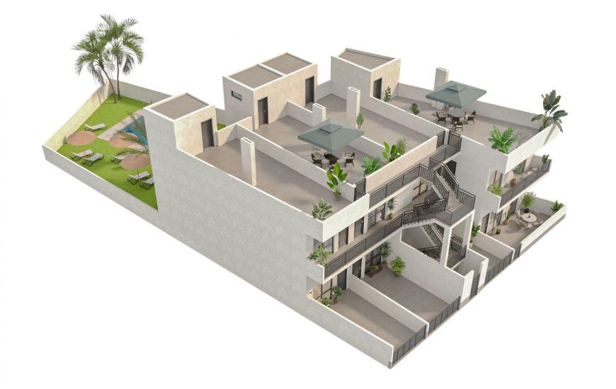 New Build - Bungalow - Hondón de las Nieves