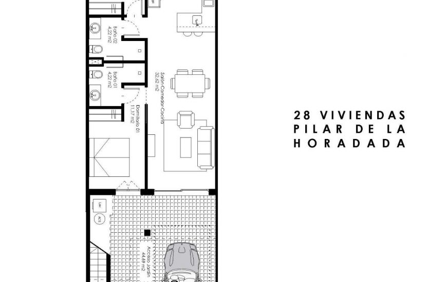 New Build - Bungalow - Pilar de la Horadada