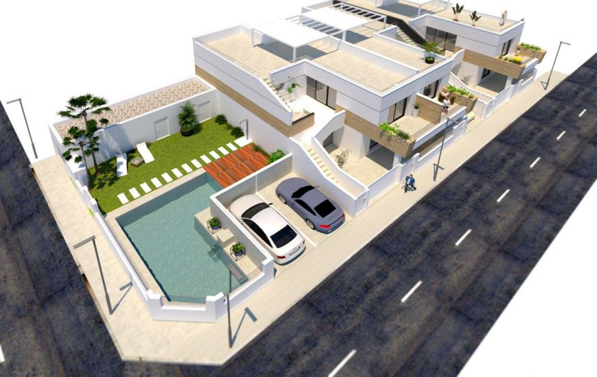 New Build - Bungalow - Pilar de la Horadada