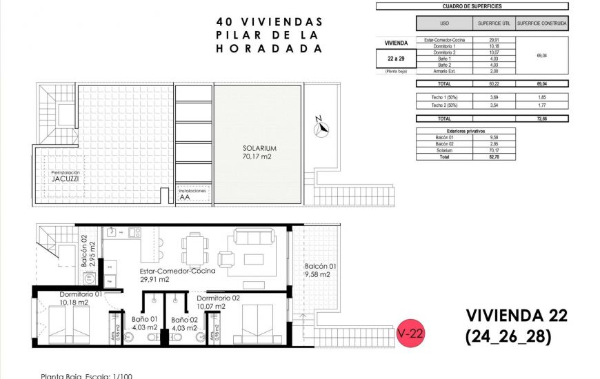 New Build - Bungalow - Pilar de la Horadada