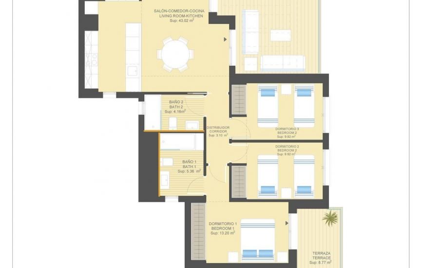 Nueva construcción  - Apartamentos - Orihuela Costa