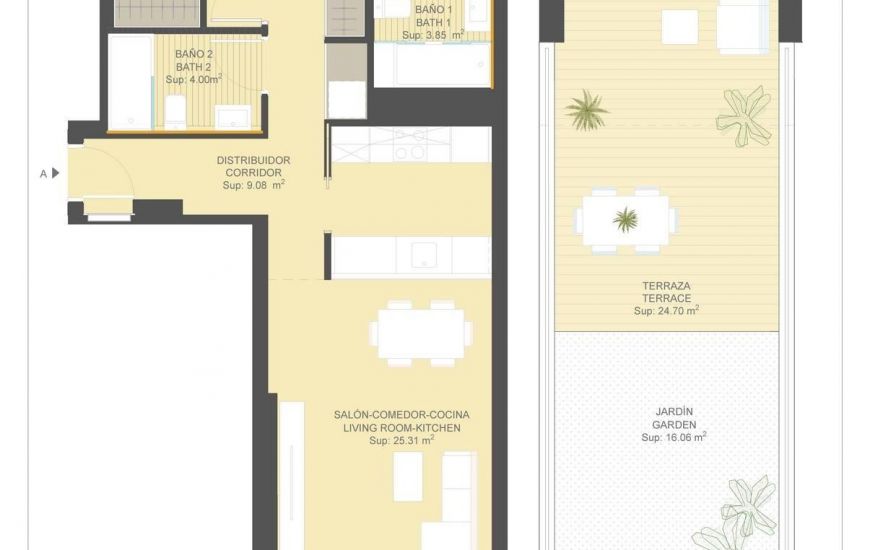 New Build - Apartments - Orihuela Costa