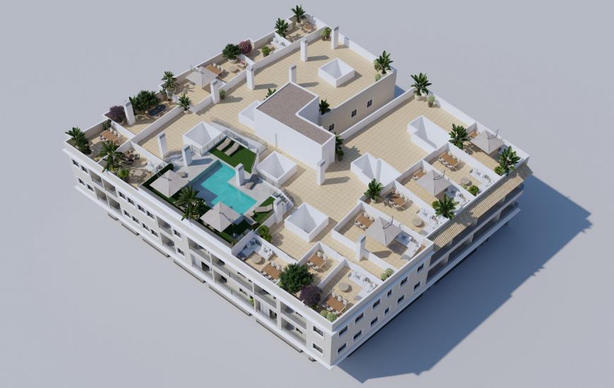 Nueva construcción  - Apartamentos - Algorfa