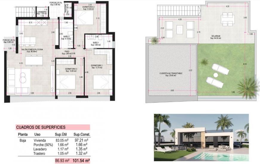 New Build - Villa - Alhama de Murcia