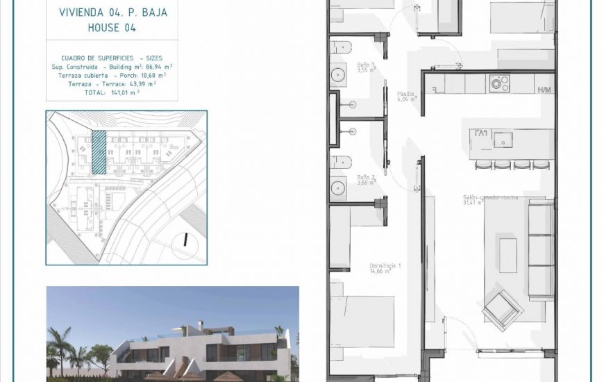 New Build - Bungalow - Vera