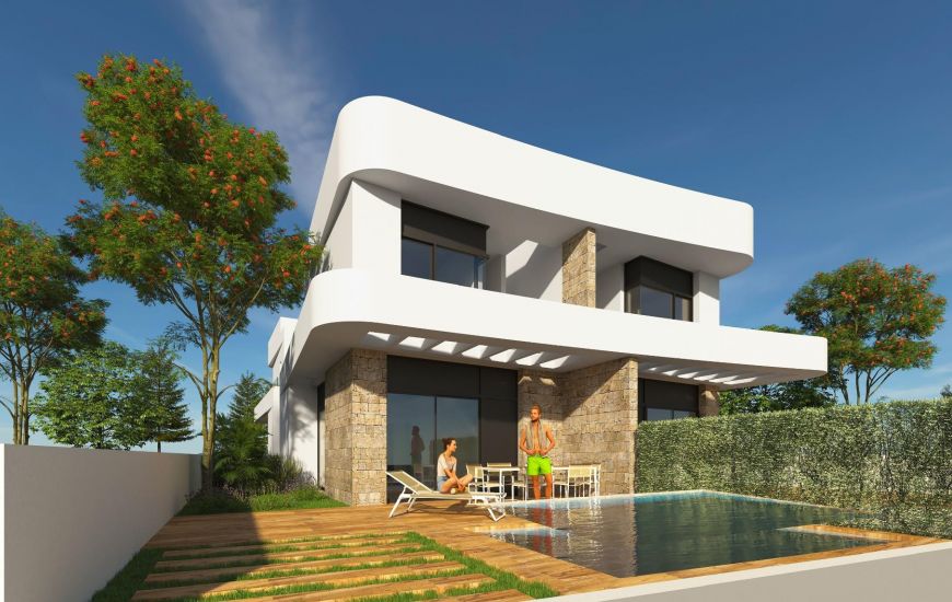 New Build - Half Vrijstaand Huis - Los Montesinos