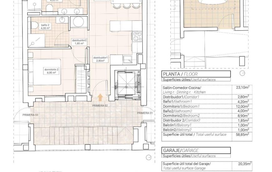 New Build - Apartments - Hondón de las Nieves