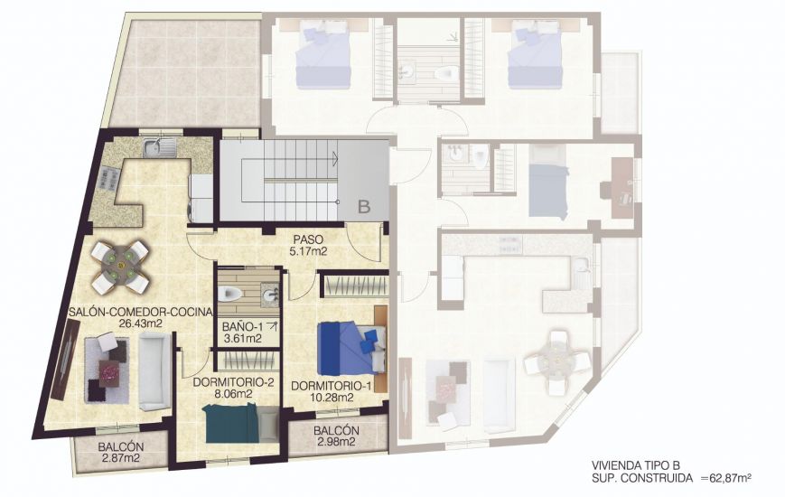 Nueva construcción  - Apartamentos - Jacarilla