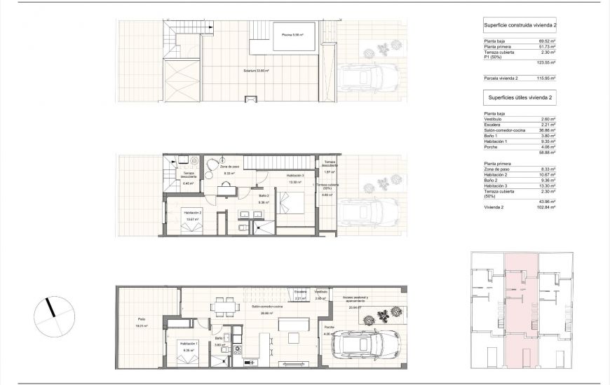 New Build - Townhouse - Pilar de la Horadada