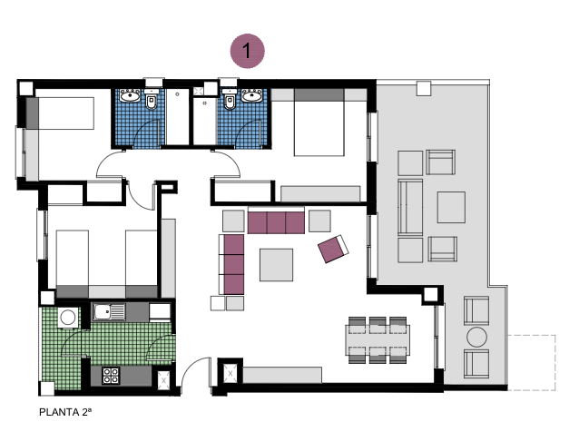 New Build - Apartments - Mil Palmerales - Mil Palmeras