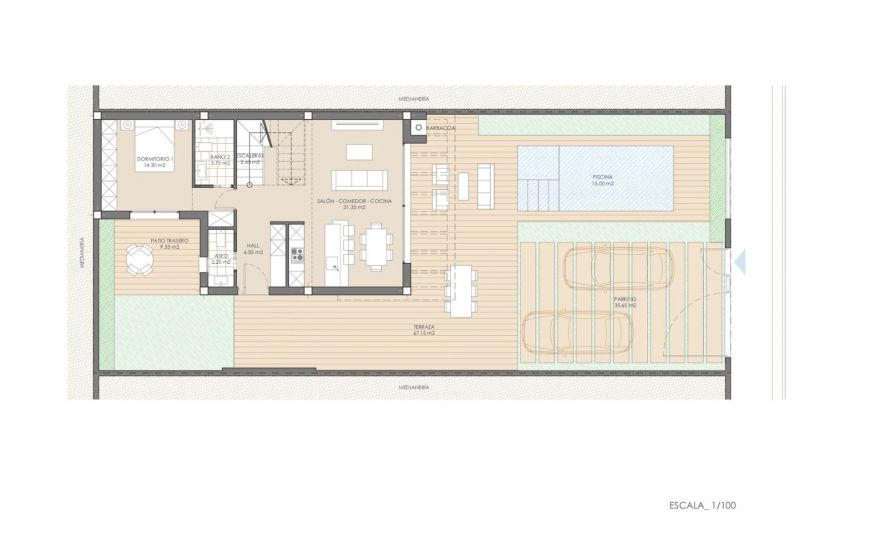 Nueva construcción  - Villa - San Juan de los Terreros