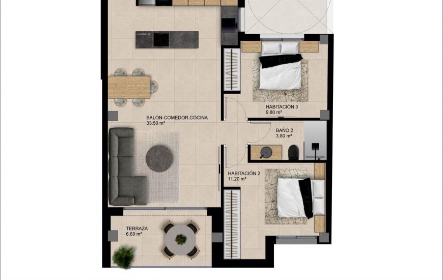 Nueva construcción  - Apartamentos - Catral