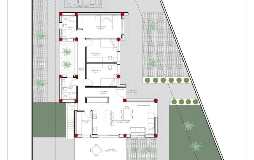 Nueva construcción  - Villa - Jacarilla