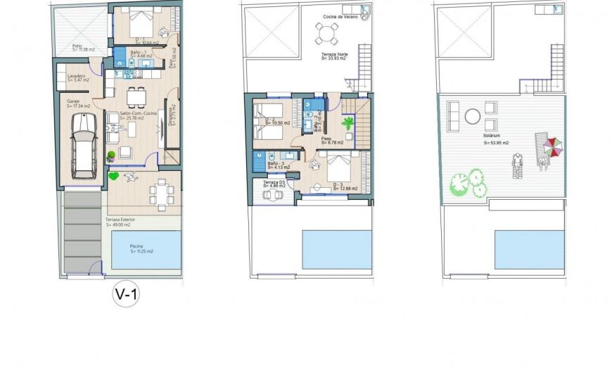 New Build - Townhouse - Los Alcázares